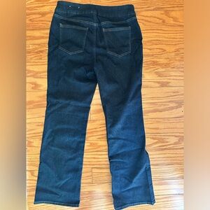 CHICOS PULL ON SLIM BOOT JEANS